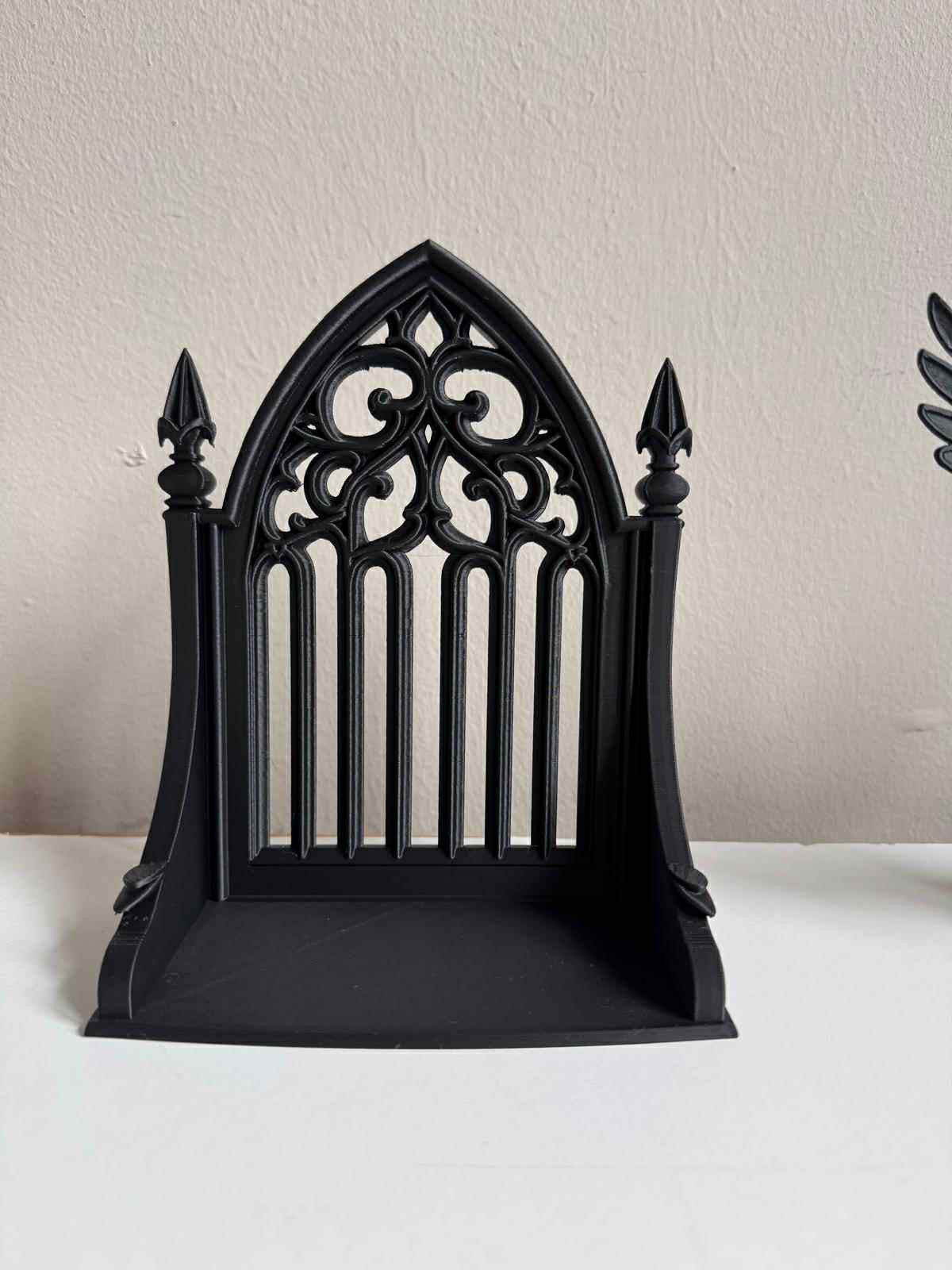 Gothic Cathedral-Inspired Mini Shelf | Jewelry & Trinket Holder
