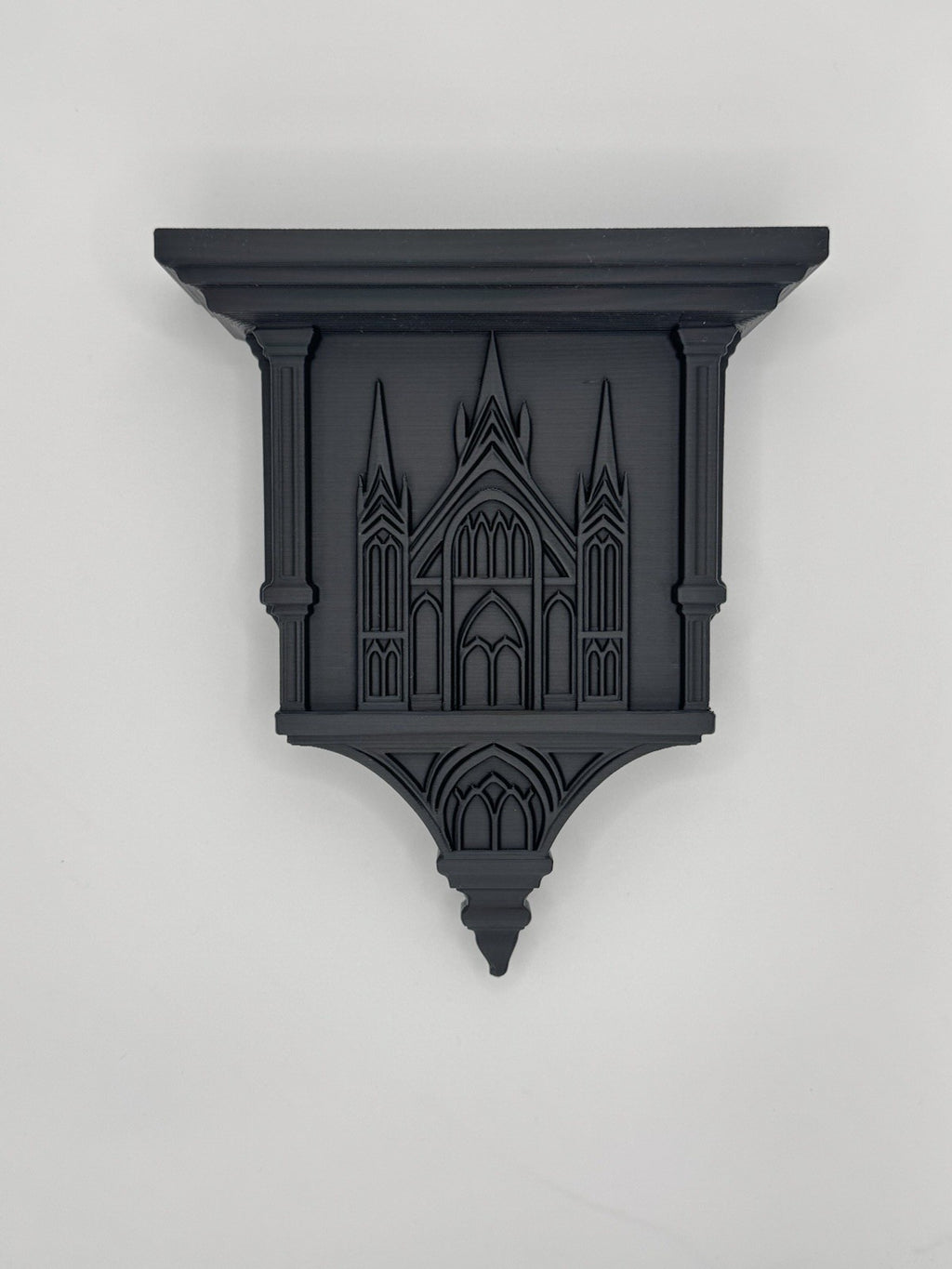 Gothic Cathedral Wall Shelf – Dark Decor Display Shelf | Gothic Home Decor