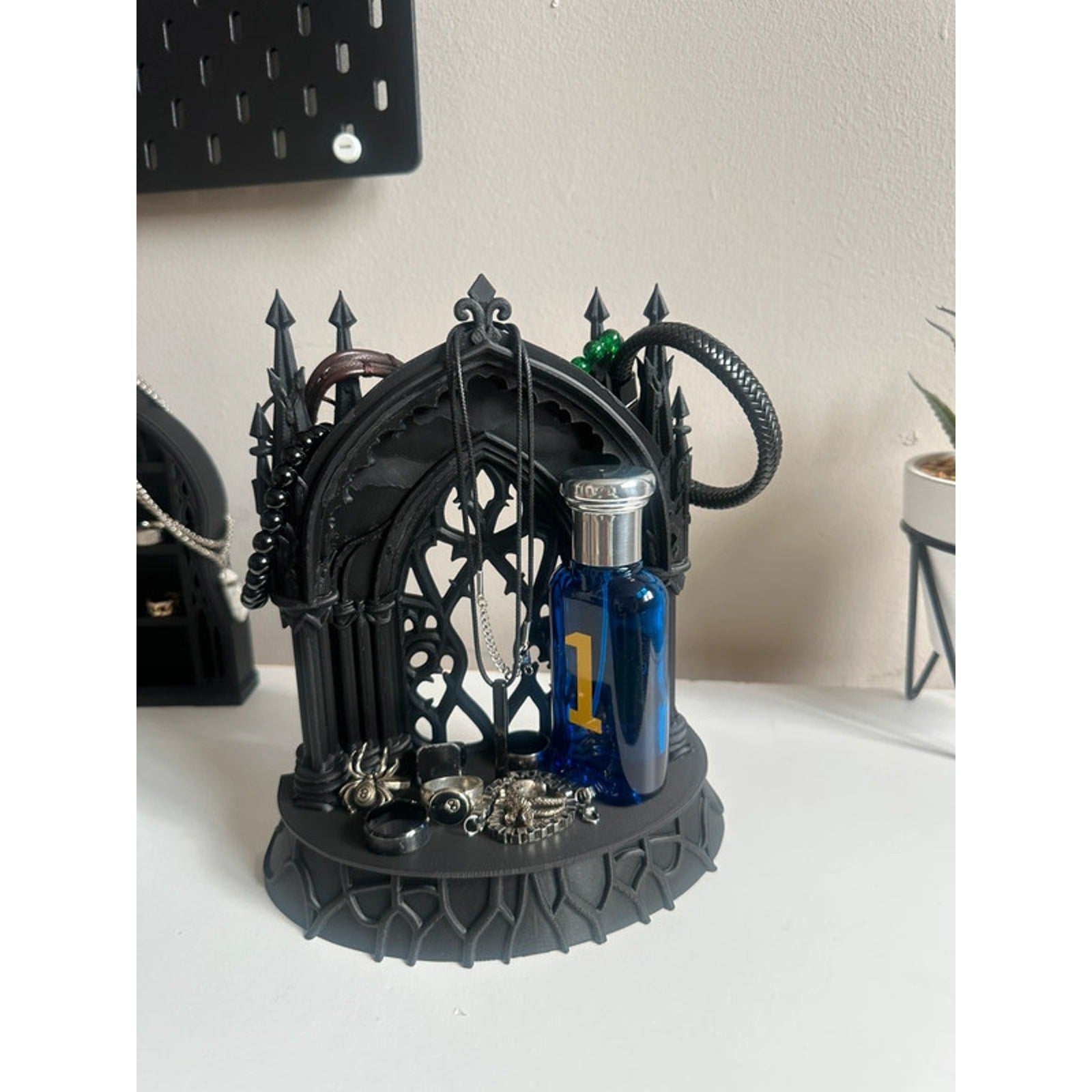 🖤 Gothic Altar Stage Display | Dark Academia Cathedral Decor, Large.