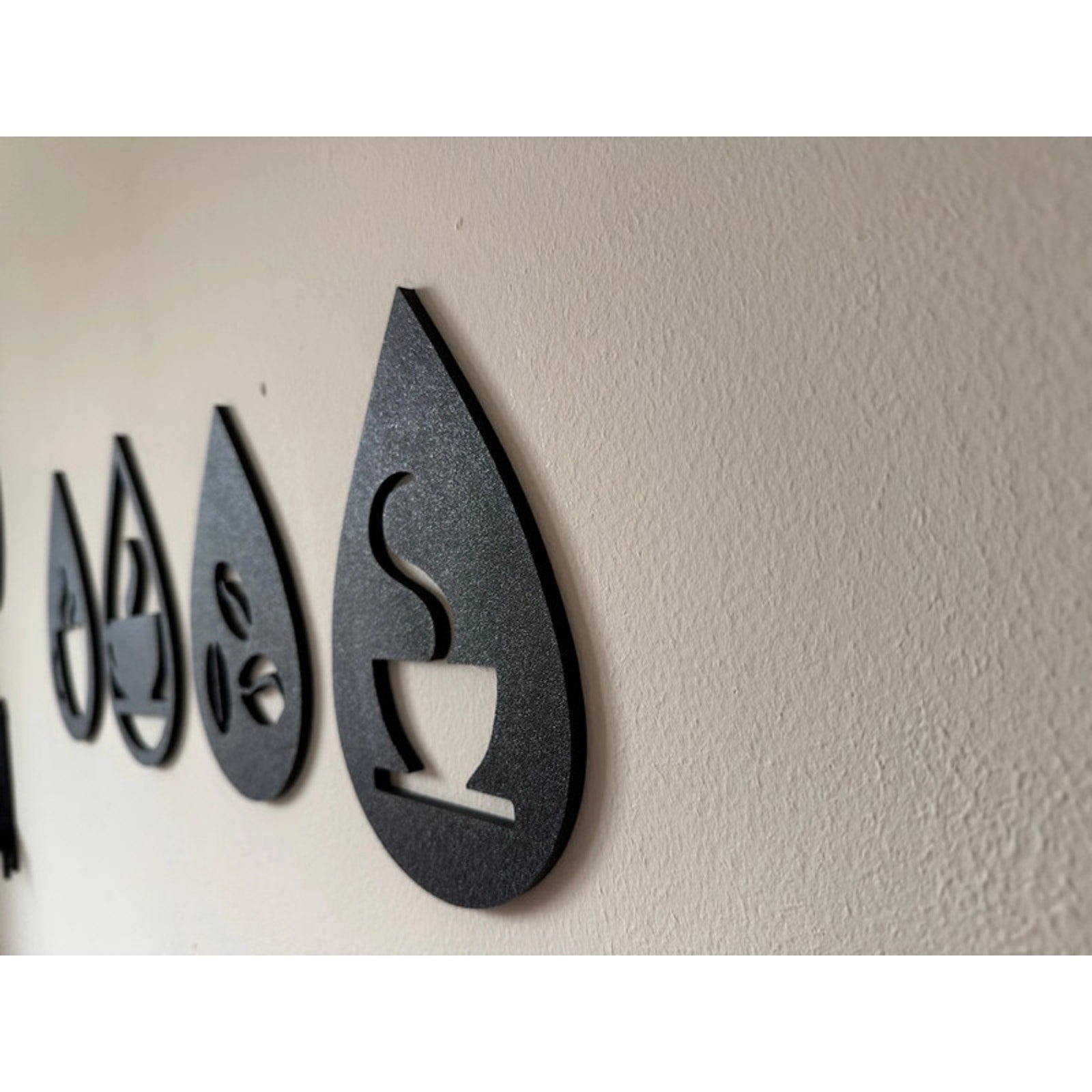 4 Frame Coffee Set, Wall Art Thick Frames.