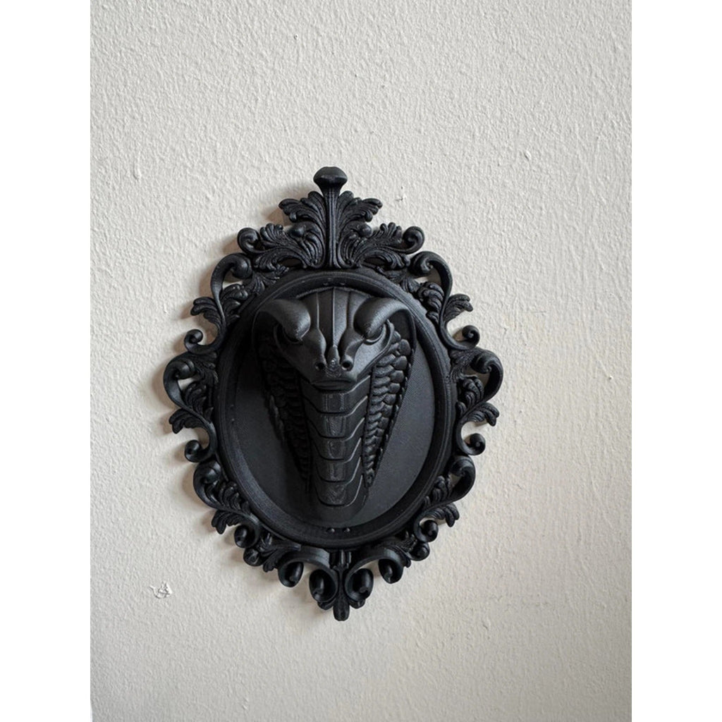 Gothic Snake Wall Plaque | Dark Academia Decor | Victorian Wall Art 🖤