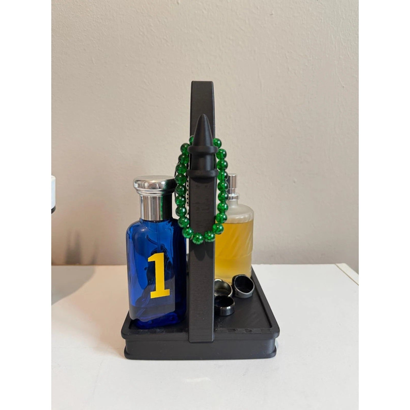 🖤 Gothic Cathedral Display Stand – Black Jewellery & Perfume Holder