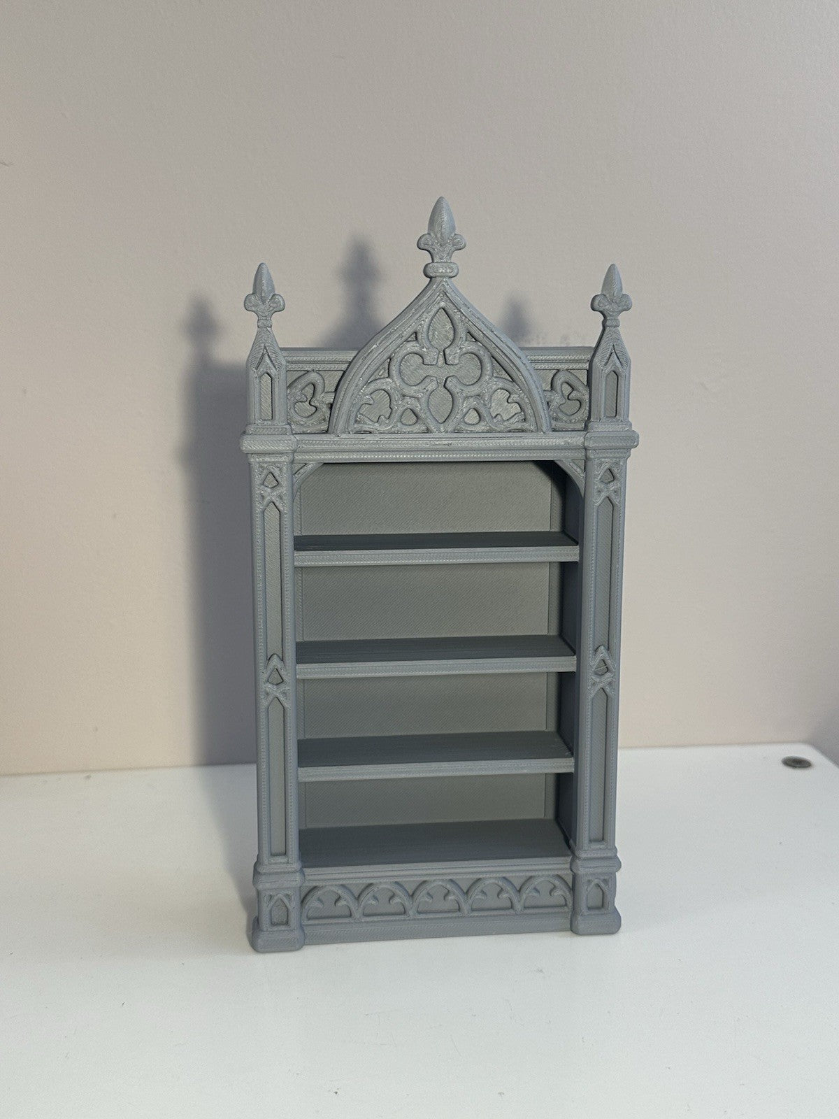 Gothic Cathedral Jewellery Shelf | Dark Academia Ring & Necklace Display