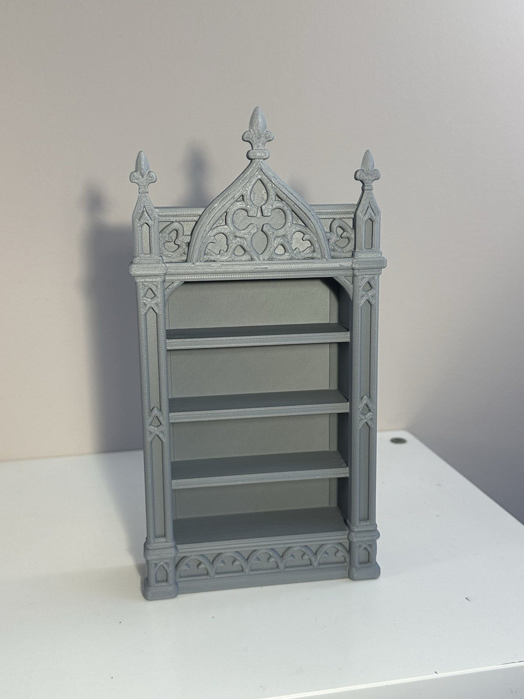 Gothic Cathedral Jewellery Shelf | Dark Academia Ring & Necklace Display