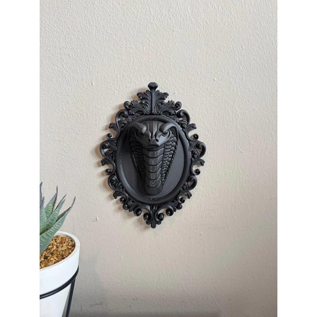 Gothic Snake Wall Plaque | Dark Academia Decor | Victorian Wall Art 🖤