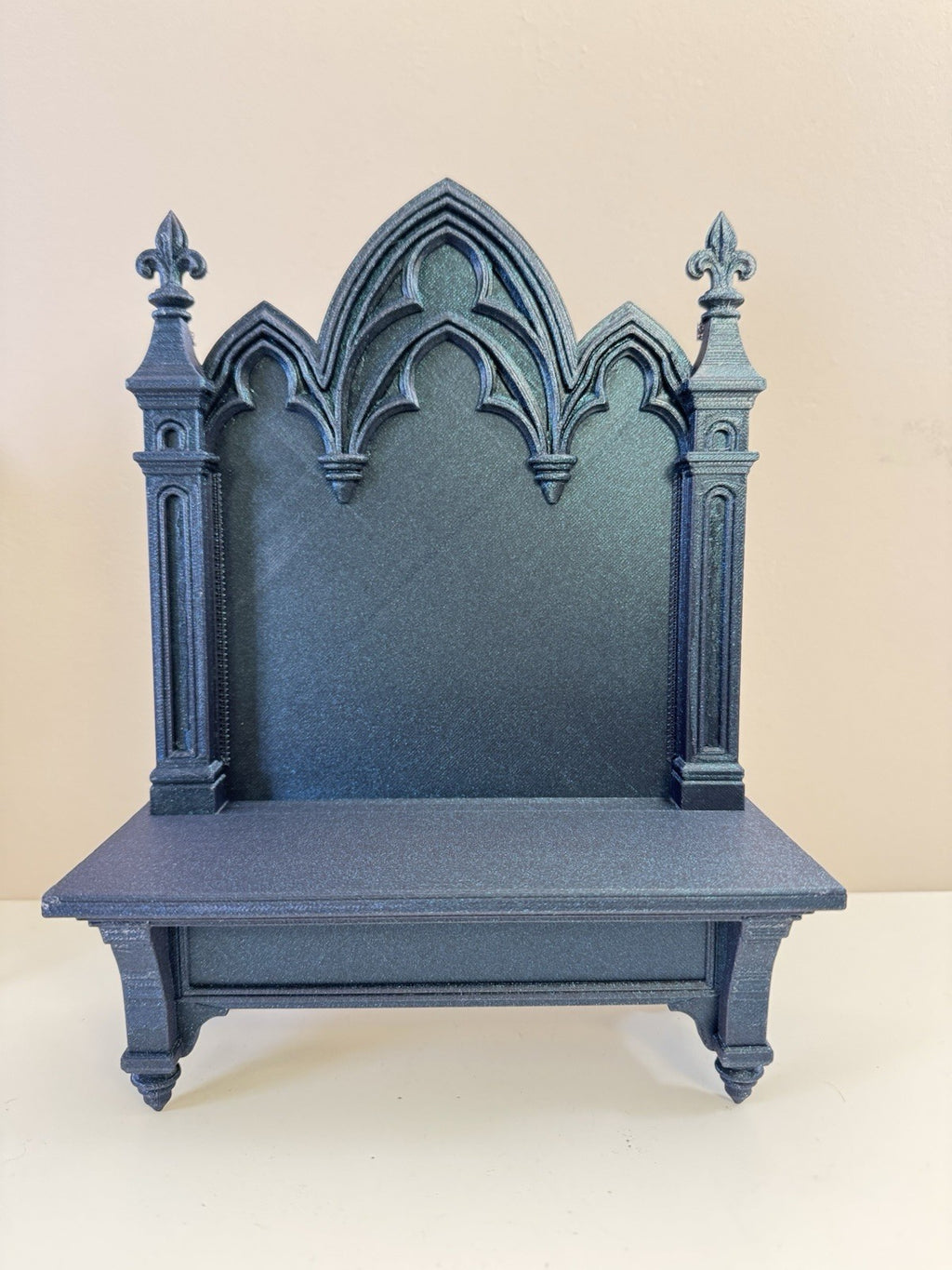 Gothic Cathedral Jewellery Shrine | Holographic Display Stand | Altar Vanity.