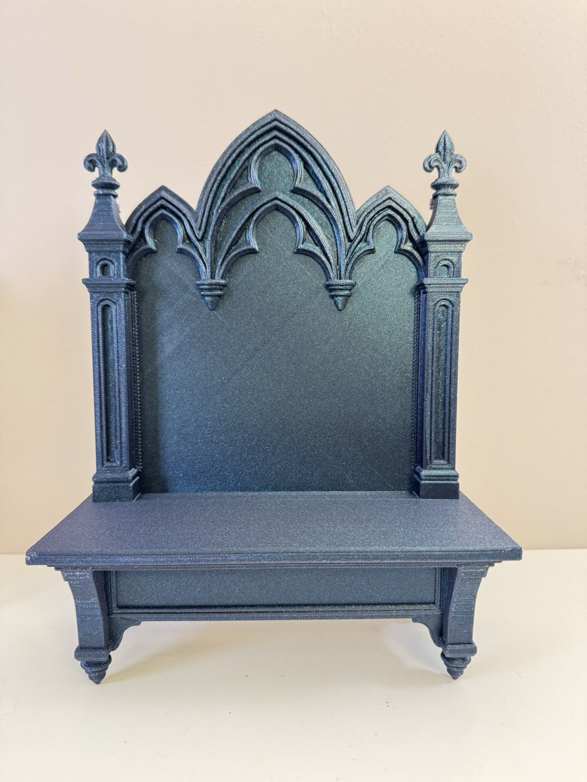 Gothic Cathedral Jewellery Shrine | Holographic Display Stand | Altar Vanity.