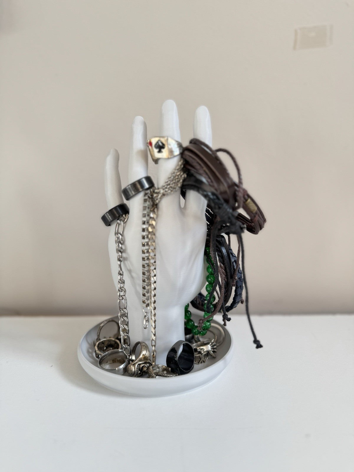 Jewellery Display Hand Stand - Accessories Holder For Rings & Bracelets