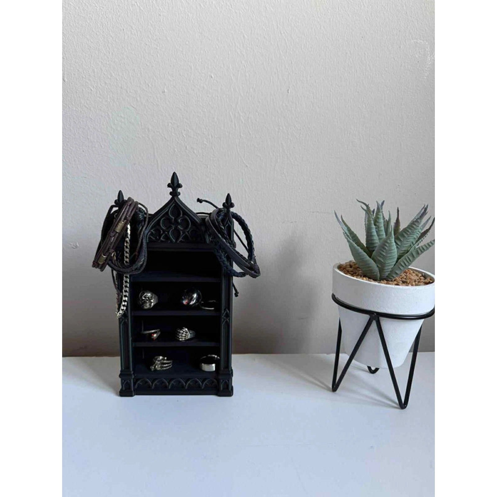 🏰 Gothic Cathedral Multi Shelf – Potion and Trinket Display