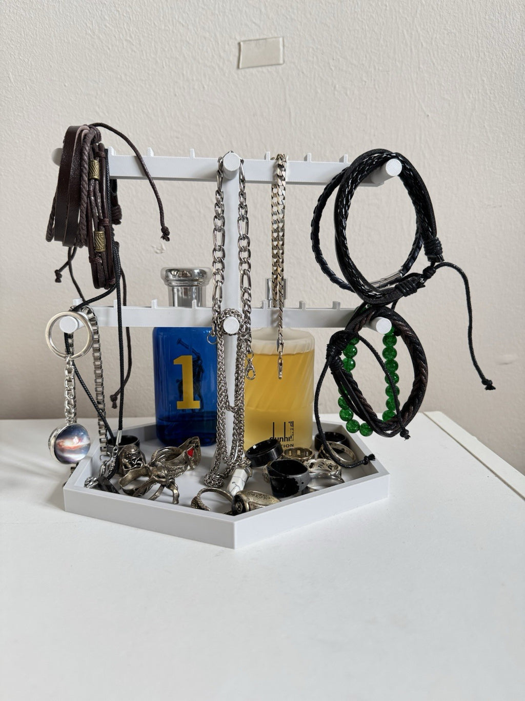Jewellery & Accessories Stand - Necklace, Bracelet And Ring Organiser Display