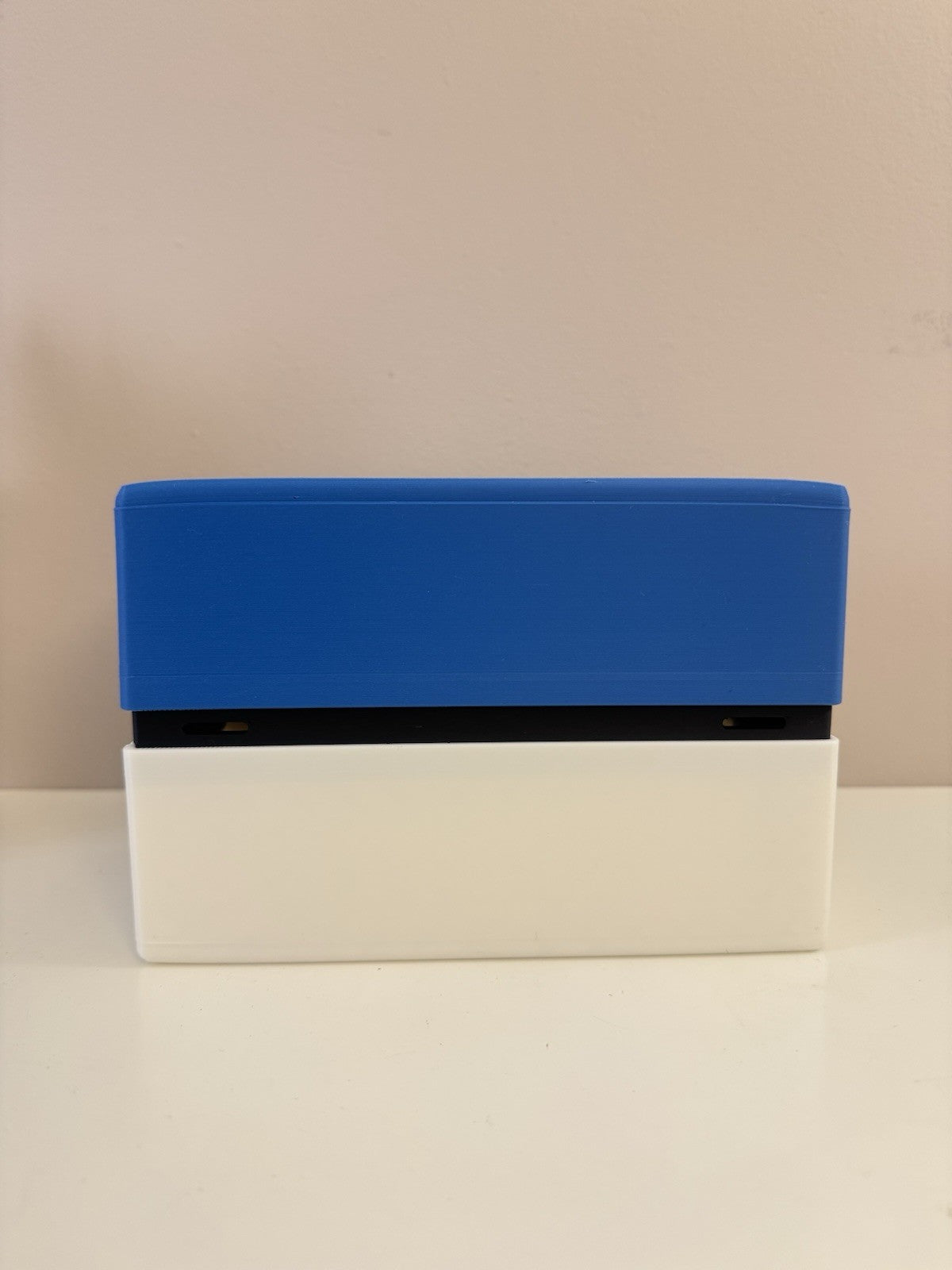 Pokémon Card Storage Box – Portable Trading Card Holder Case (Blue & White)
