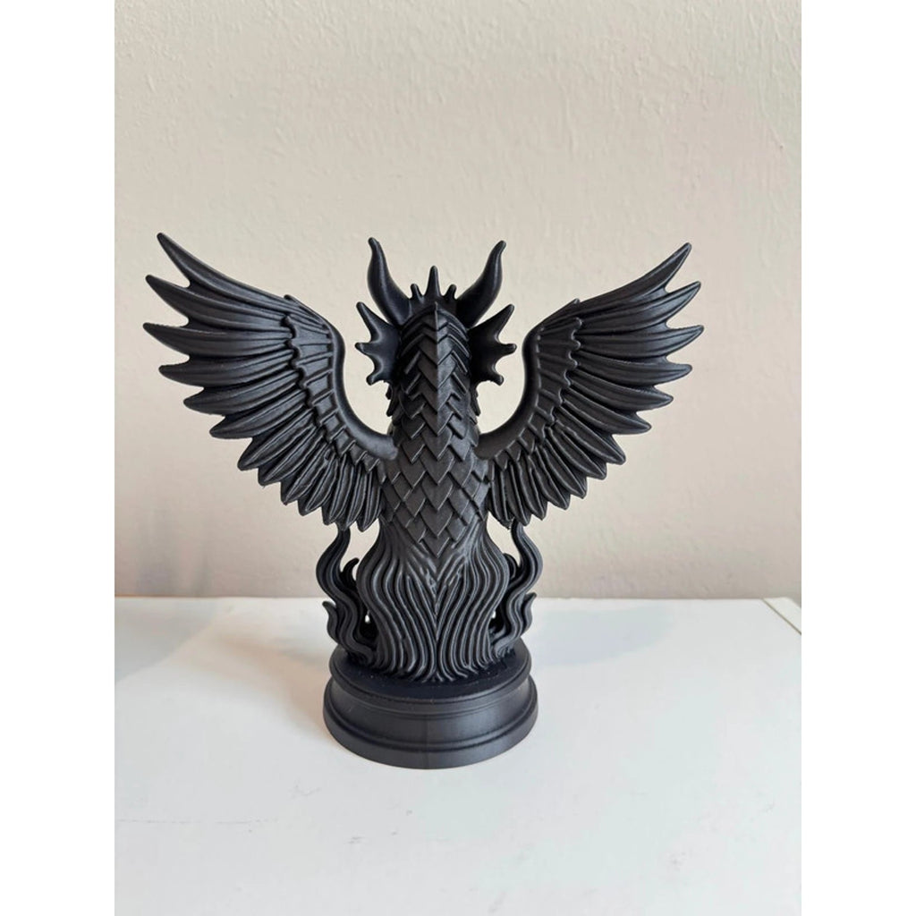 Gothic Dragon Statue | Dark Fantasy Home Decor