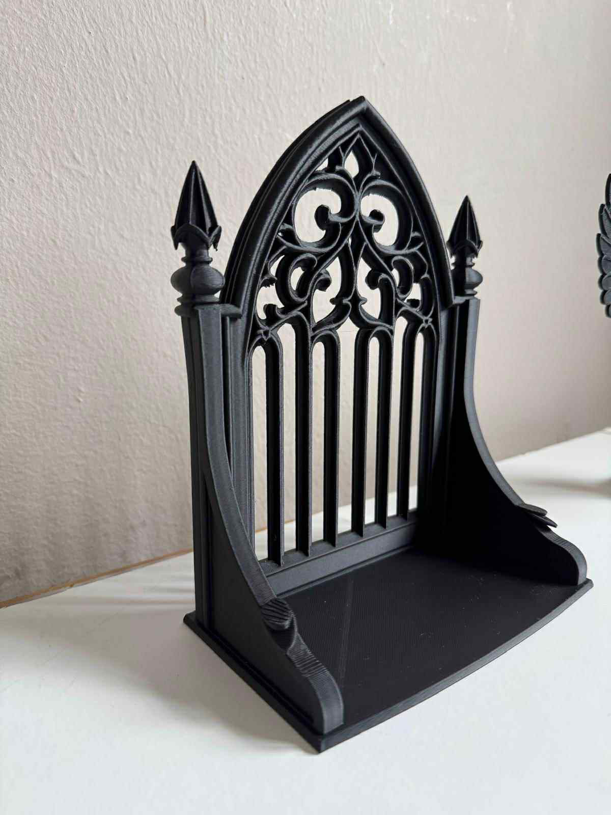 Gothic Cathedral-Inspired Mini Shelf | Jewelry & Trinket Holder