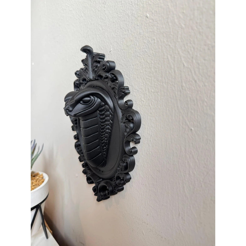 Gothic Snake Wall Plaque | Dark Academia Decor | Victorian Wall Art 🖤